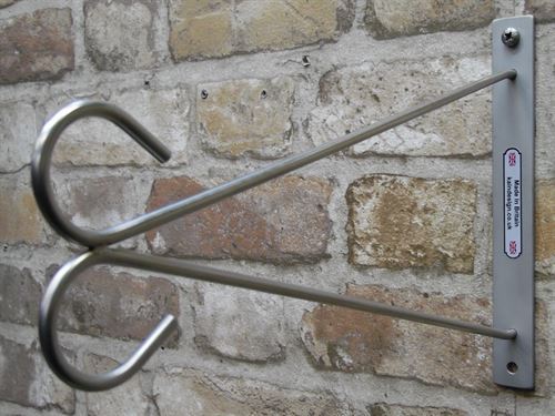 5mm rod stainless steel hanging basket bracket