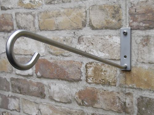 8mm rod stainless steel hanging basket bracket
