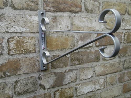 small scroll stainless steel hanging basket bracket